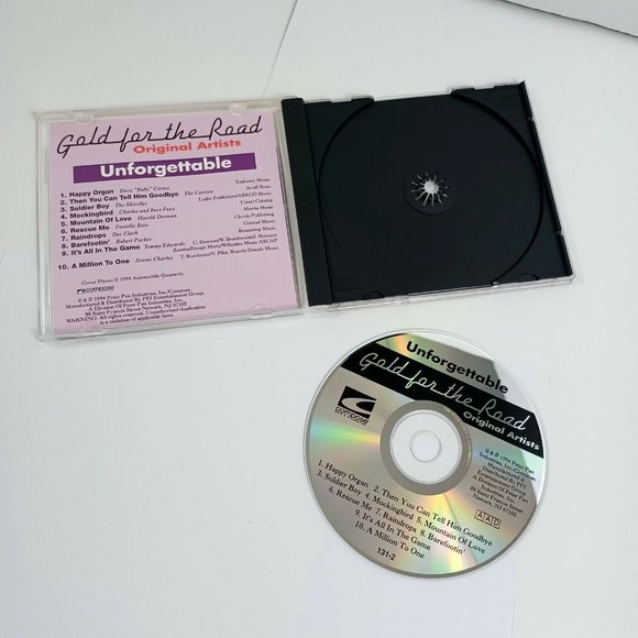 Gold For The Road CD Original Artists Unforgettable*MINOR WEAR - Picture 4 of 13